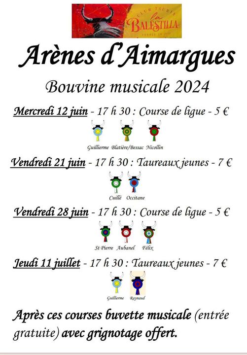 Course camarguaise  - Aimargues 