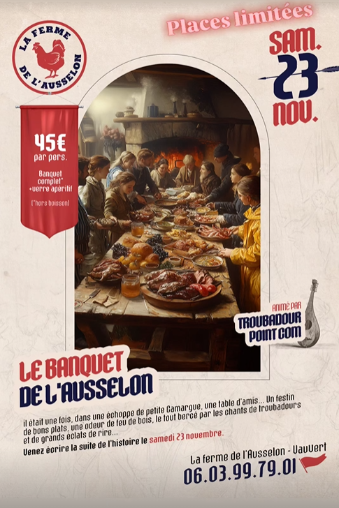 Banquet de l'Ausselon - 23 novembre