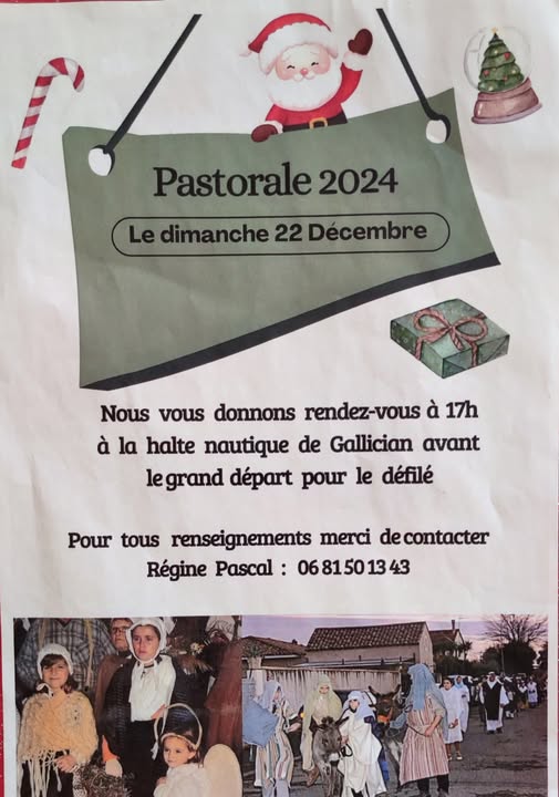 Pastorale 22 décembre 2024 - Gallician