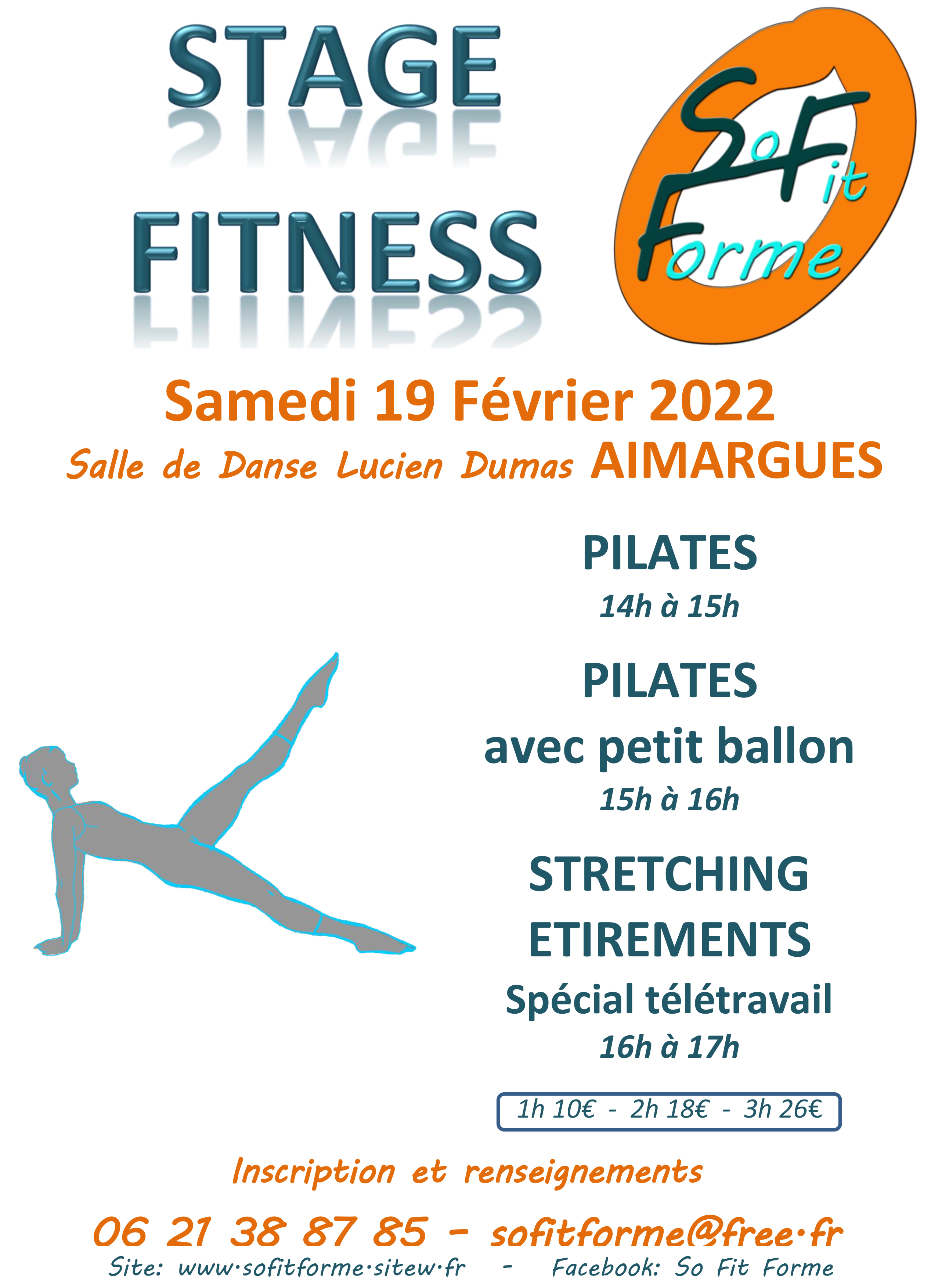 Stage de fitness à Aimargues - 19 février