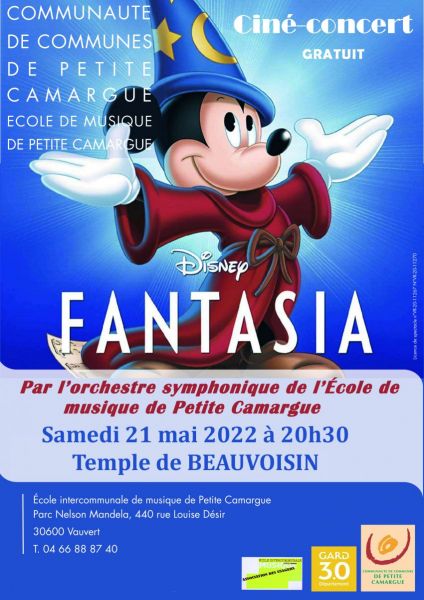 Concert Fantasia samedi 21 mai à Beauvoisin