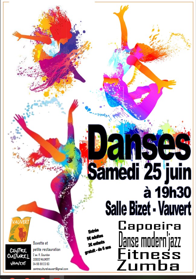 Spectacle de Danses - 25 juin à Vauvert