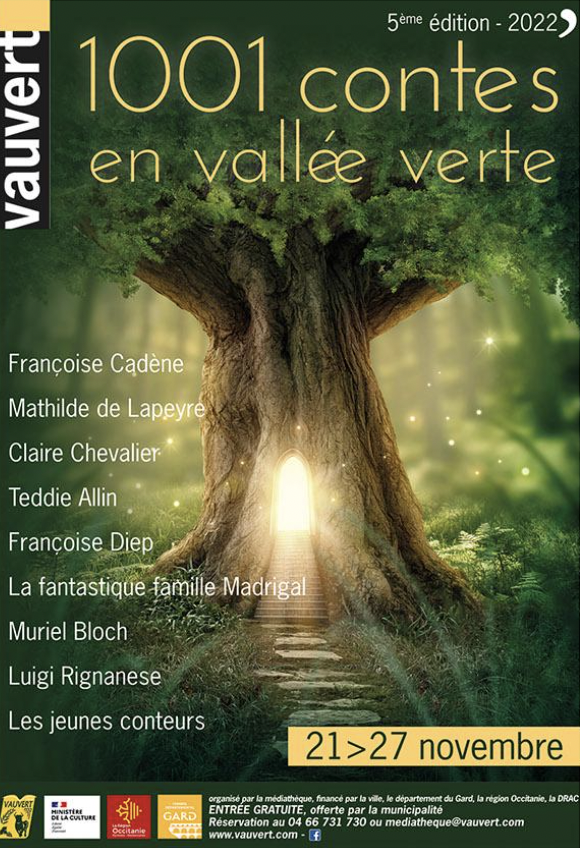 Festival 1001 contes à Vauvert - 21 au 27 novembre 2022