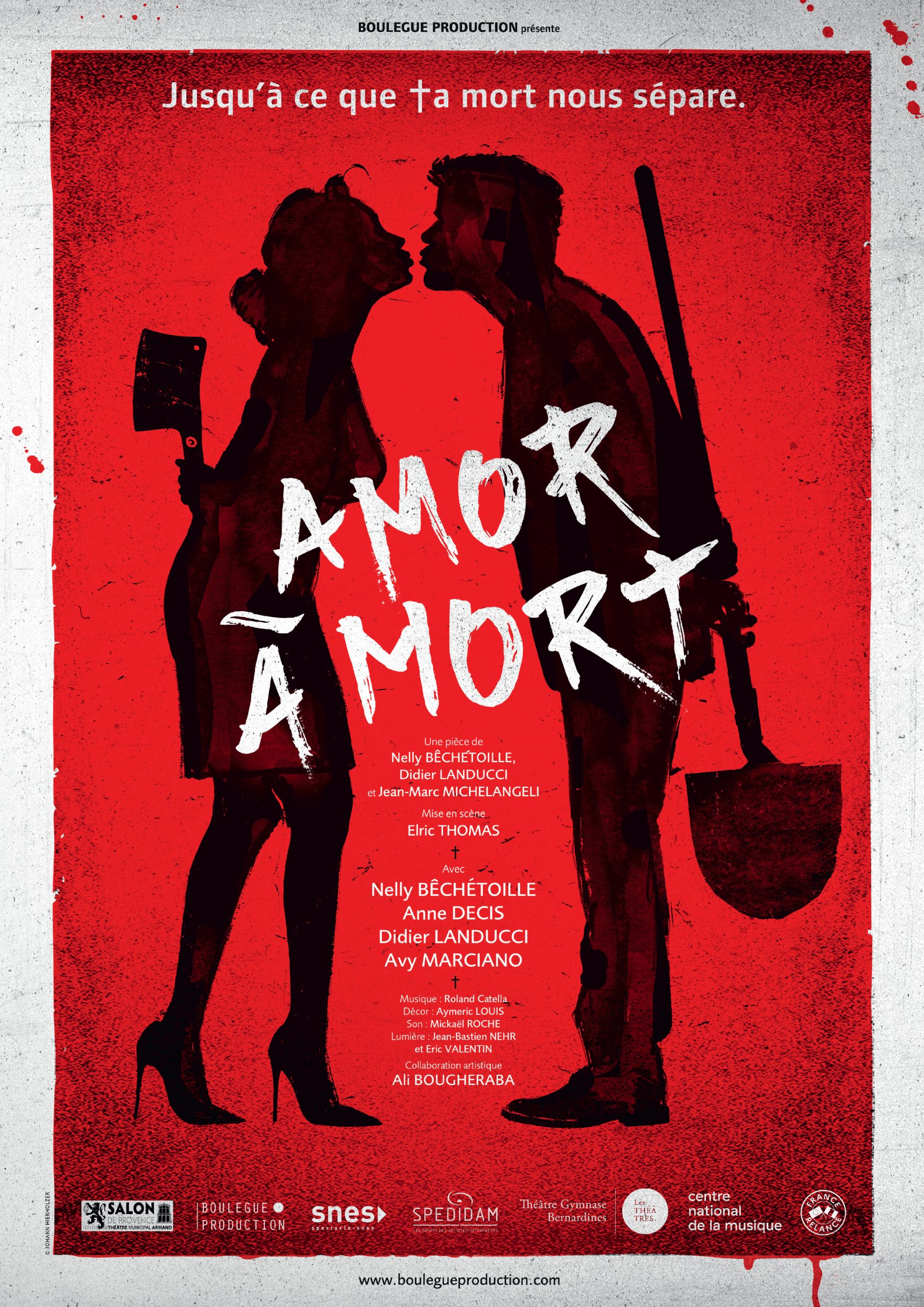 Théâtre Amor à Mort - Dimanche 18 fevrier à Vauvert