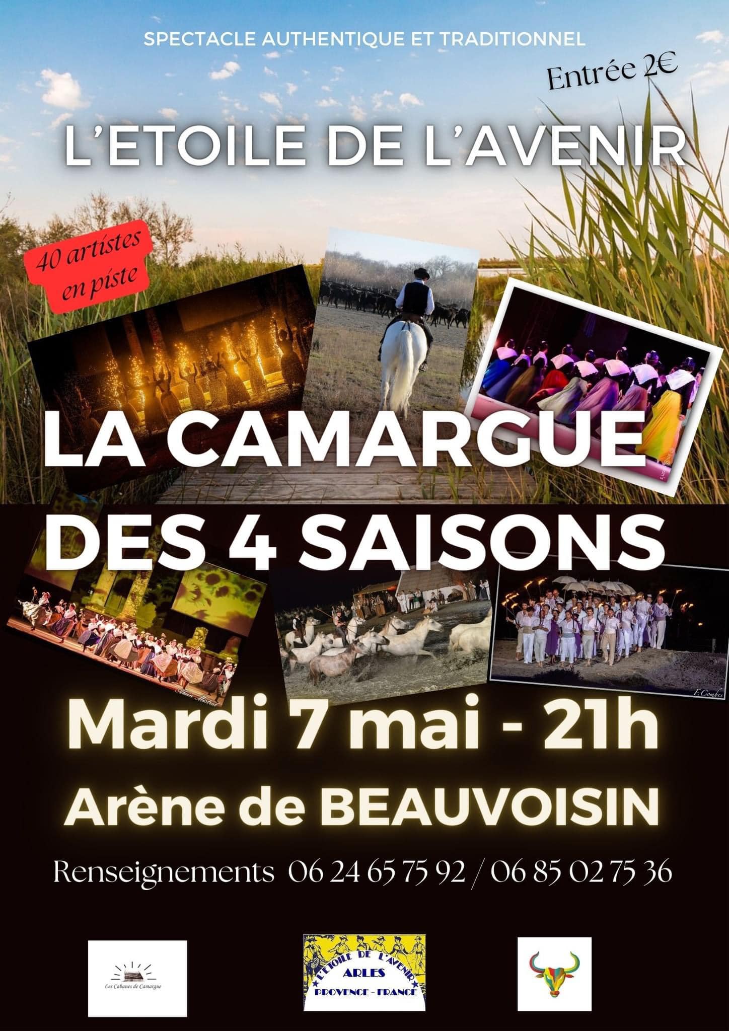 La Camargue des 4 saisons - L'étoile de l'Avenir - Beauvoisin - 07 mai 2024