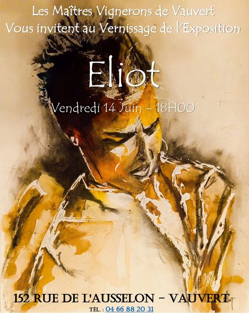 Exposition de Bruno Eliot - Jusqu'au 30 août 2024 - Vauvert