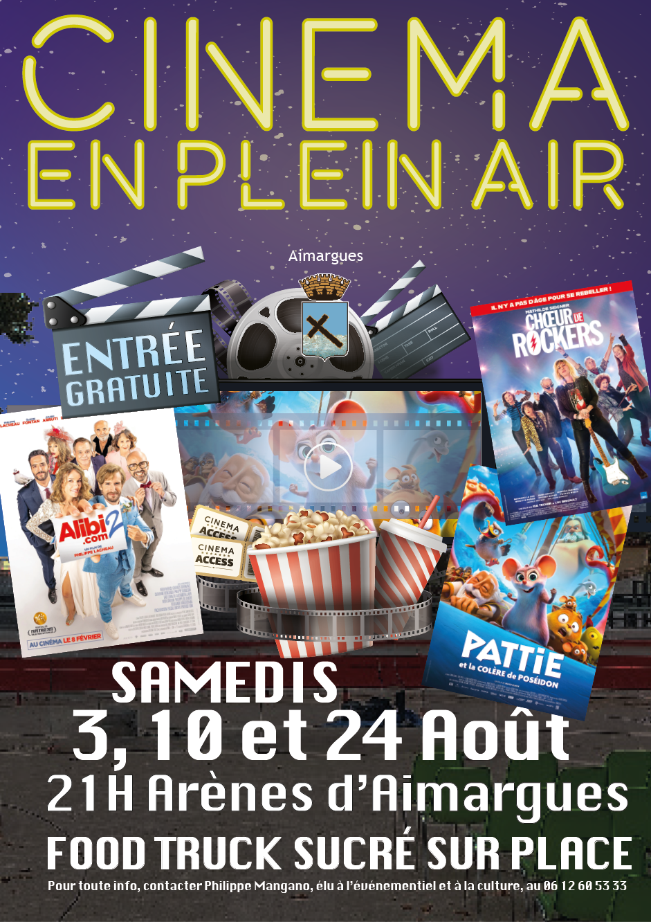 Cinéma aout Aimargues 2024