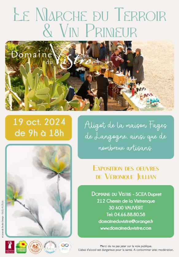 Marché du Vistre 19 octobre 2024 - Vauvert