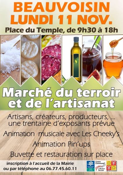 Marche Terroir Beauvoisin 11 novembre