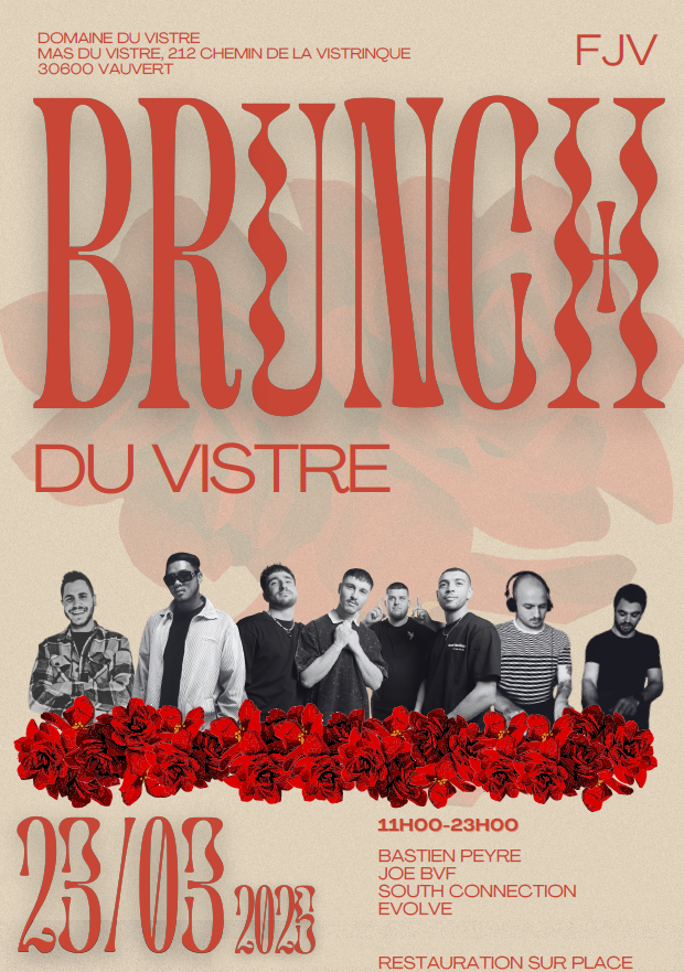 Brunch du Vistre - 23 mars 2025 - Vauvert