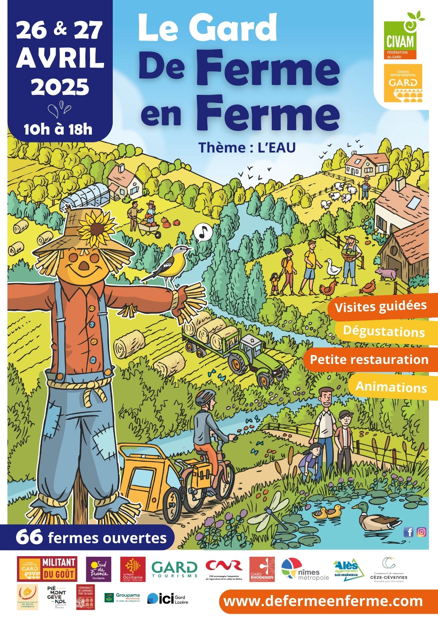 Ferme en ferme - 26 et 27 avril 2025