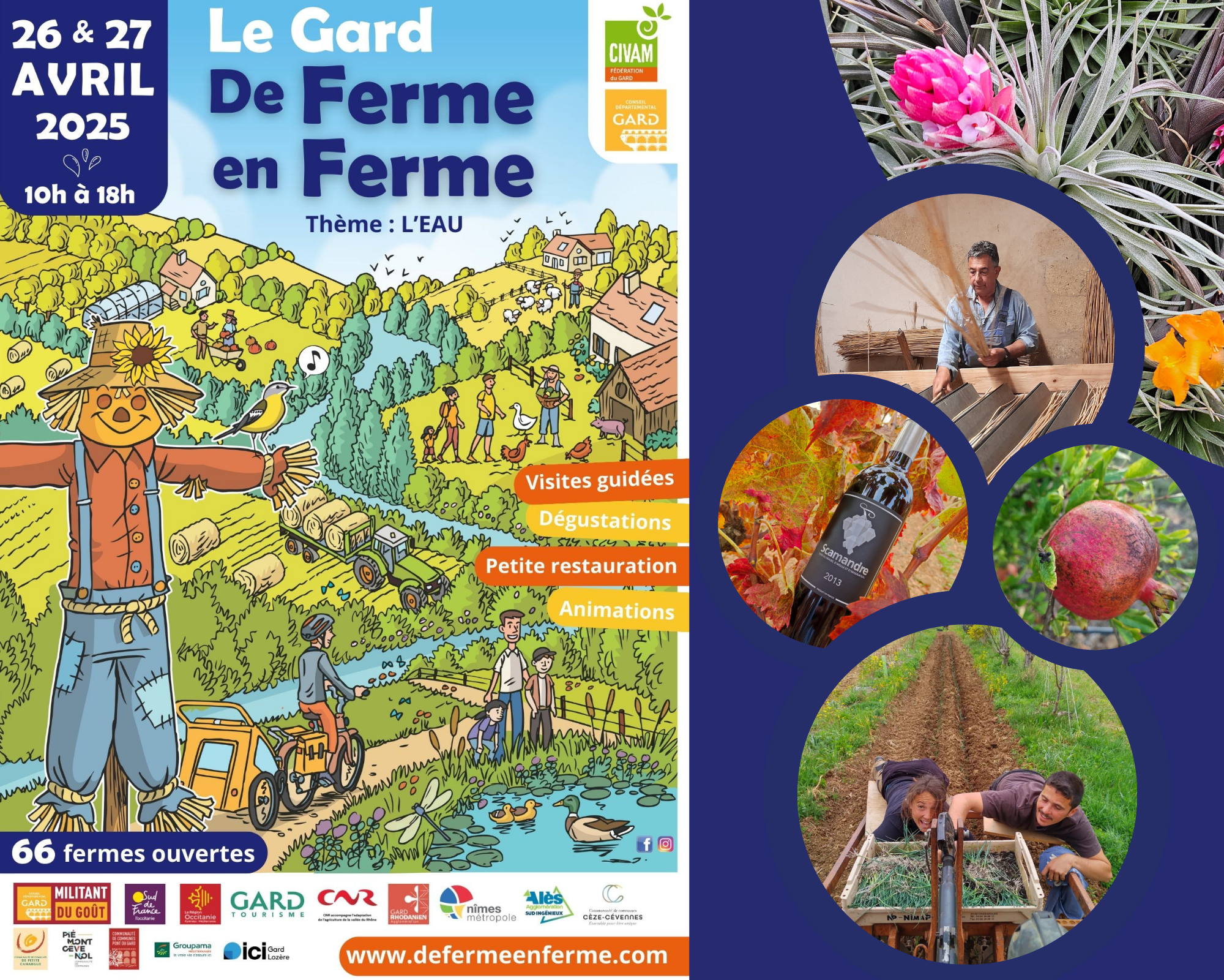 Ferme en ferme - 26 et 27 avril 2025