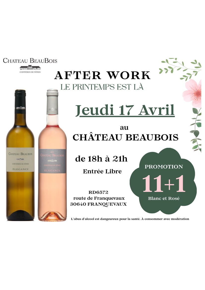 After Work Beaubois 17/04/2025 à Beauvoisin