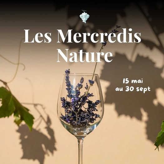Les Mercredis Nature au Vignoble Scamandre  Du 15 mai au 30 septembre Vauvert