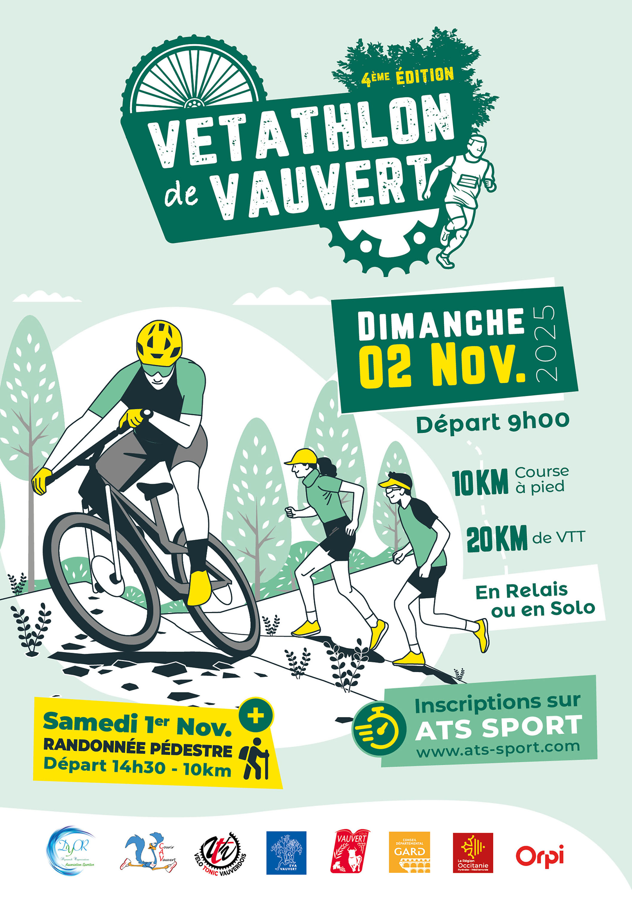 Course Vetathlon Vauvert - 02 novembre 2025
