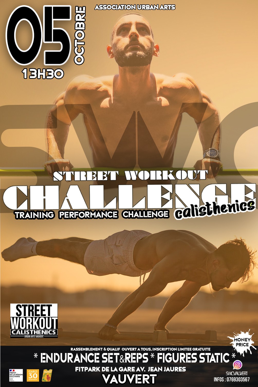 Street Workout Challenge 05 octobre à Vauvert