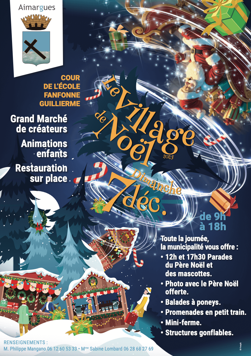 Journée de noel 7 decembre aimargues