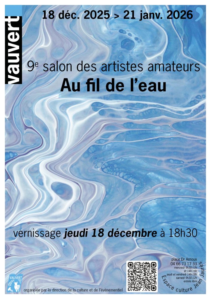 Salon des artistes amateurs - 18 décembre 2025 au 21 janvier 2026 - Vauvert