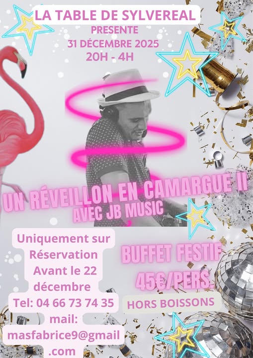 Menu du réveillon - Table de Sylvéréal