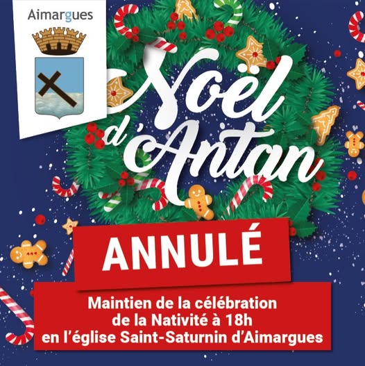 Noël d'Antan Vendredi 19 décembre à Aimargues