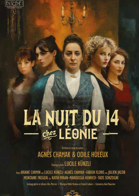 Théâtre : La nuit du 14 chez Léonie - Vauvert - 8 mars