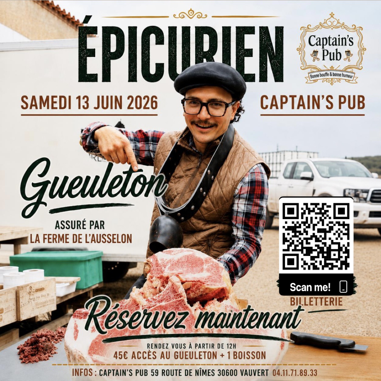 gueuleton vauvert 13 juin 2026