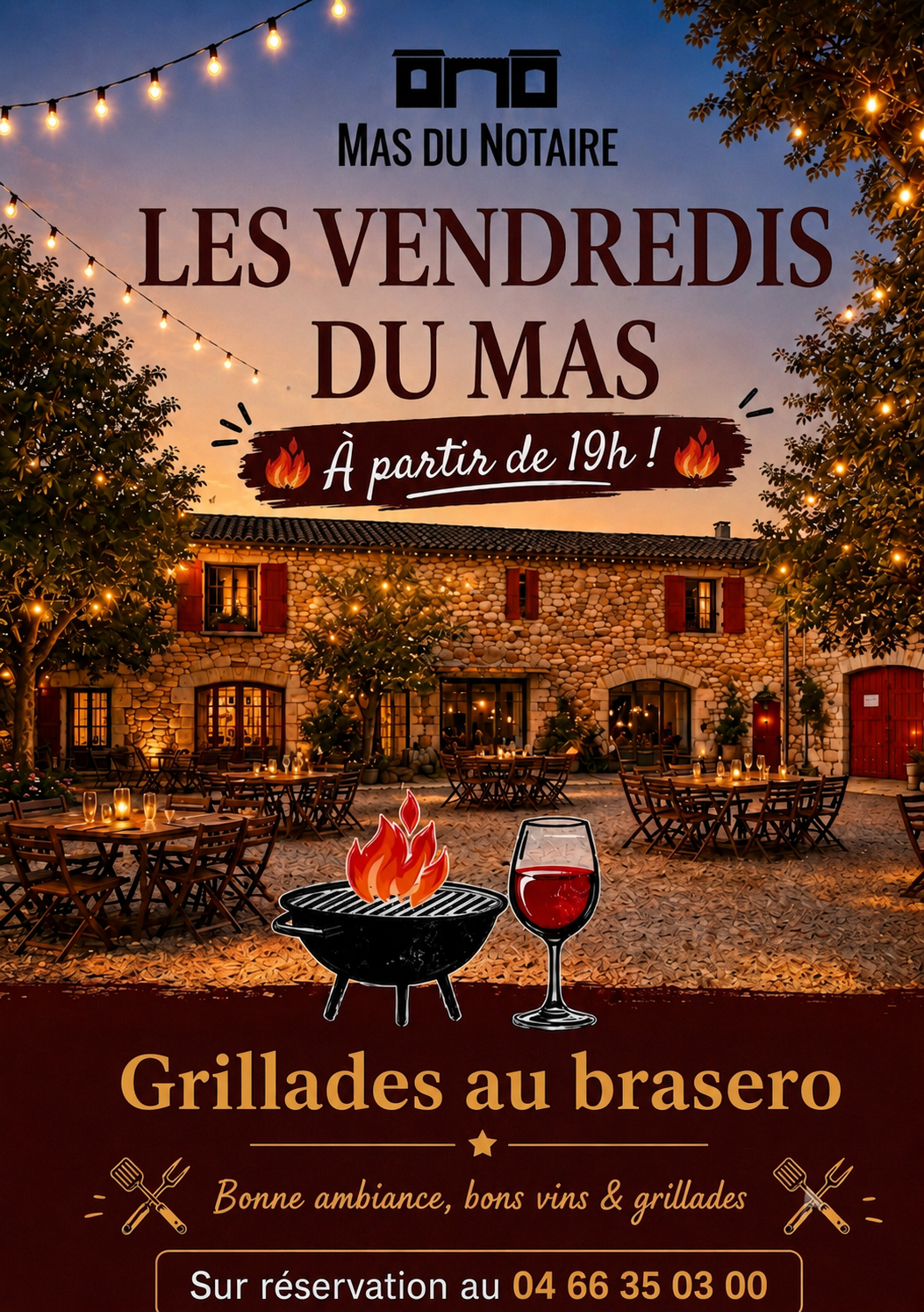 Les Vendredis du Mas du Notaire