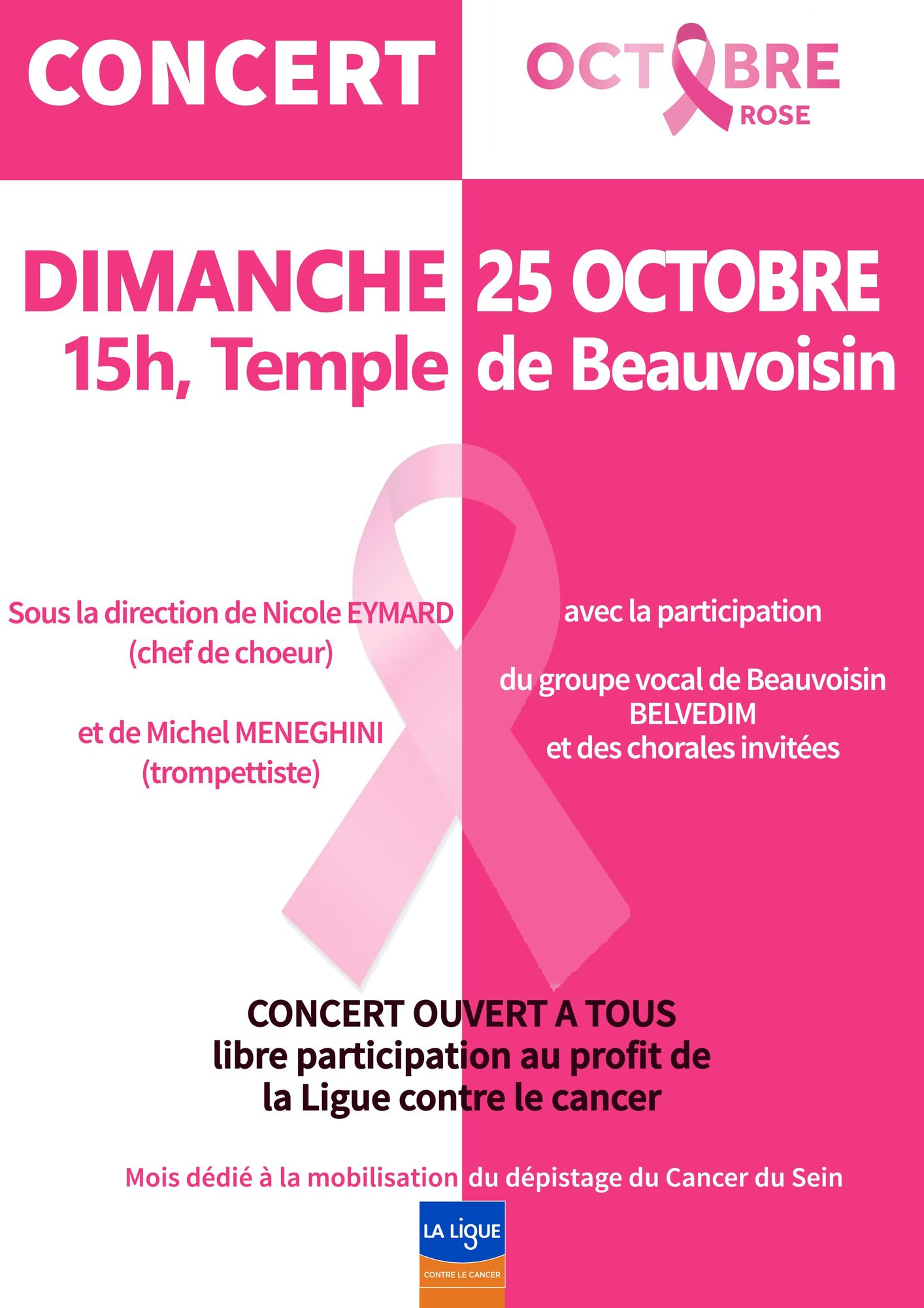 Octobre Rose - Concert Belvedim