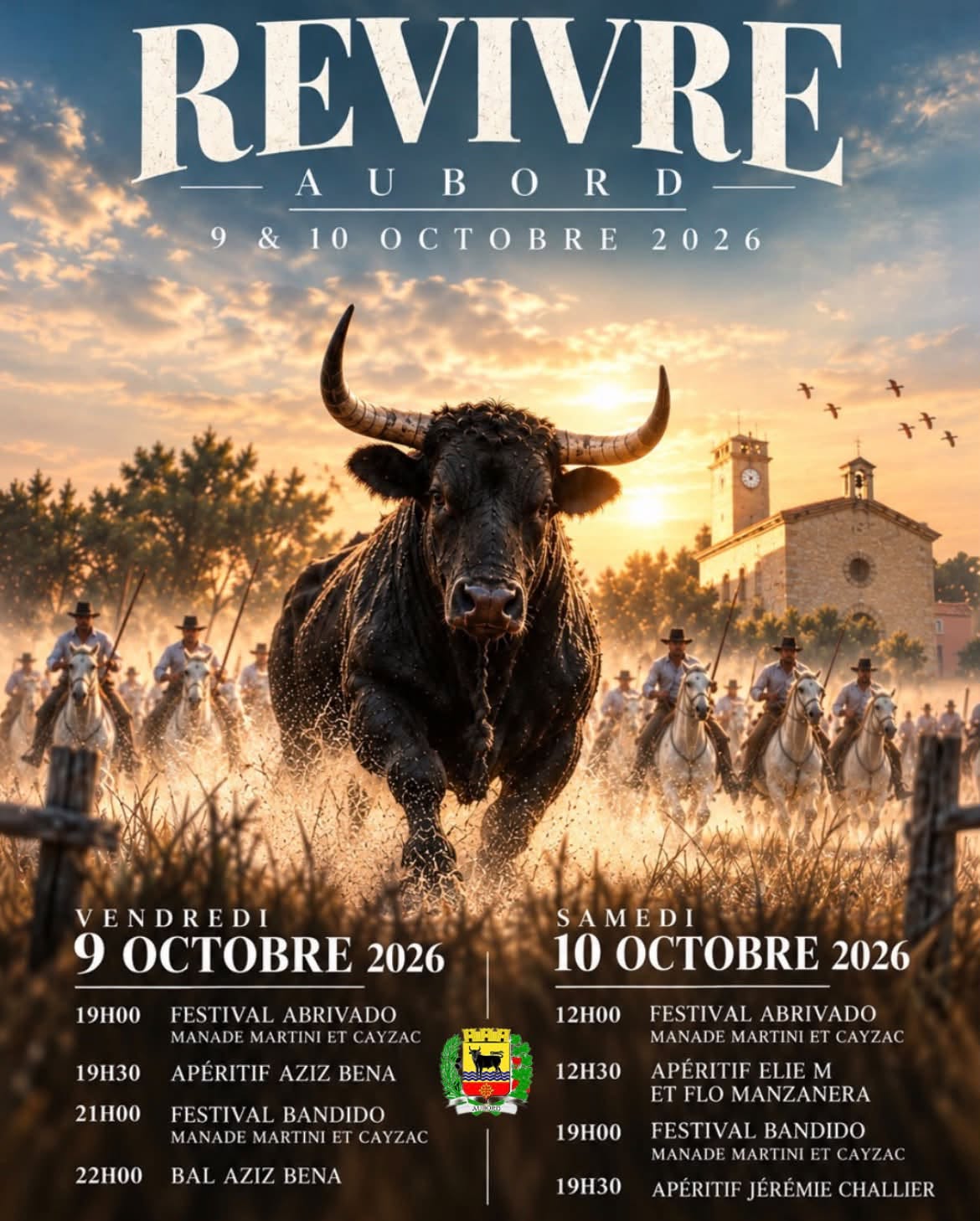 Revivre de la fête votive d'Aubord - Les 09 et 10 octobre à Aubord