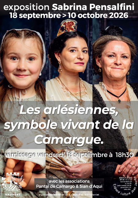 Exposition "Les arlésiennes, symbole vivant de la Camargue"   Sabrina Pensalfini
