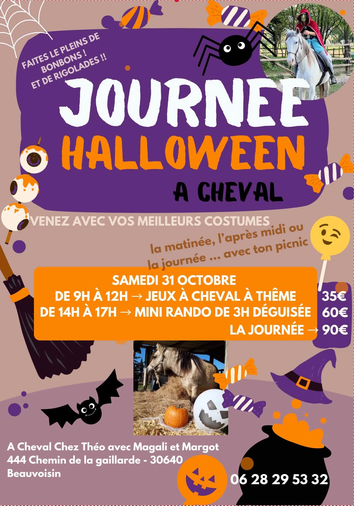 Halloween à Cheval - 31 octobre