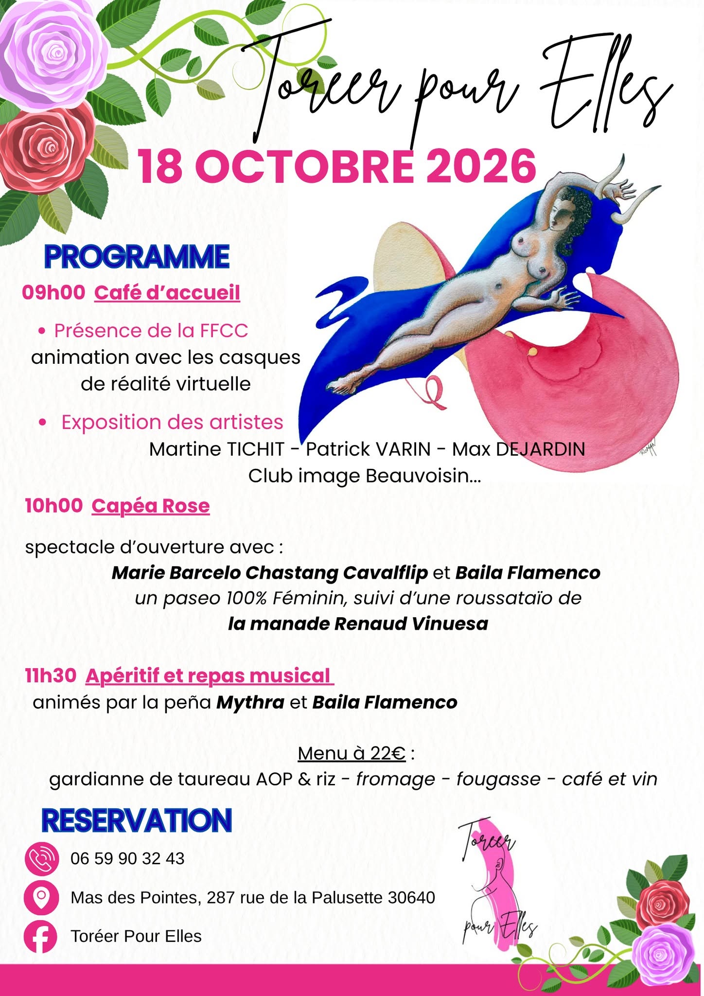Toréer pour elles Mas des Pointes