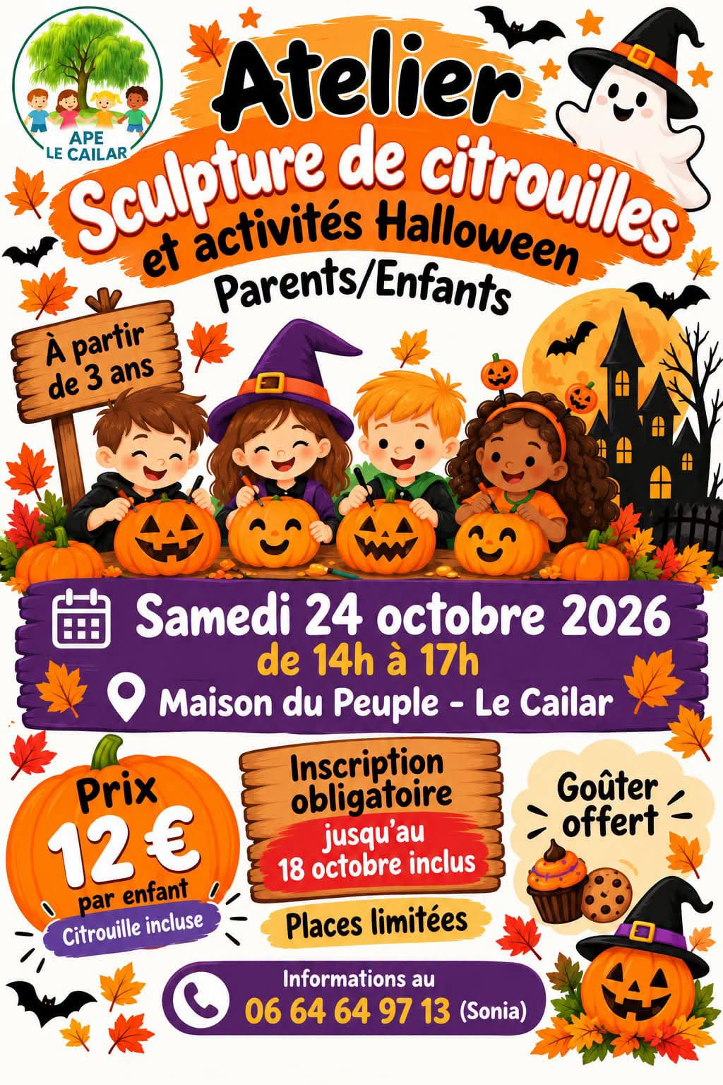 Atelier d'Halloween