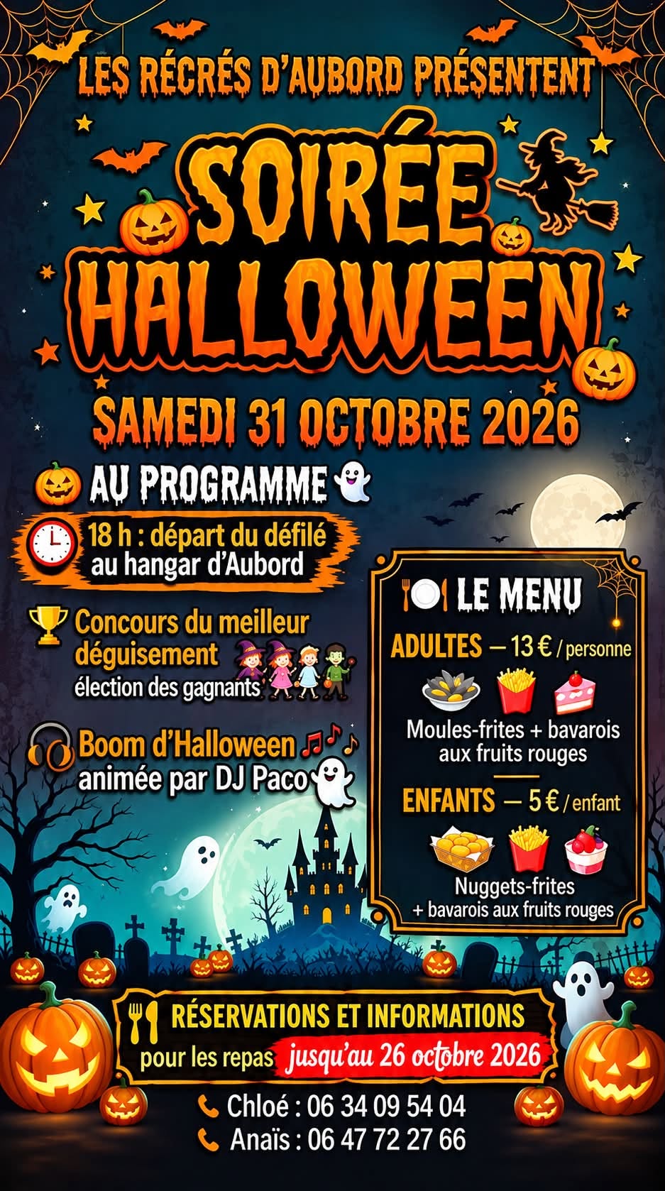 Soirée Halloween