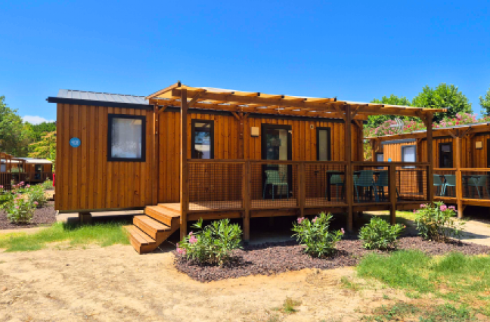 Camping Monte Cristo in Vauvert, mobile homes