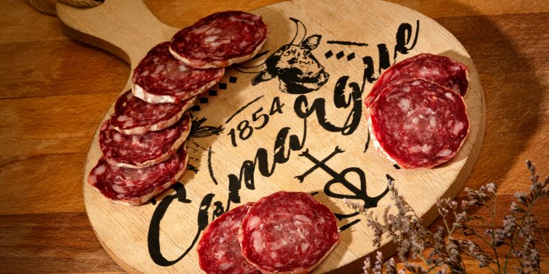 saucisson de taureau de camargue